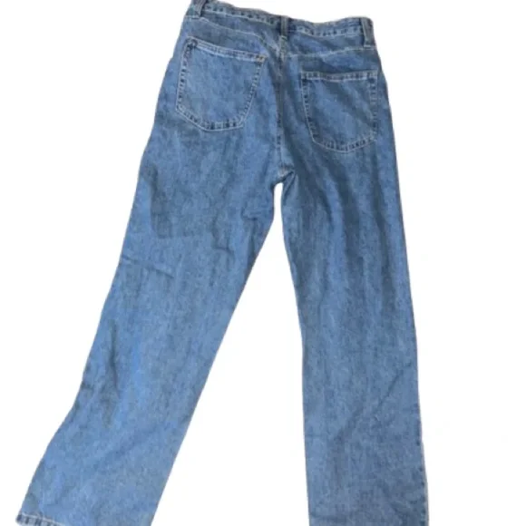 ⚠️ CLEARANCE
Forever 21 Blue Wide Leg Jeans with Sparkle Accents - Picture 2 of 3